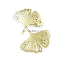 Acrylic Cutout – Ginkgo Leaf (Gold)