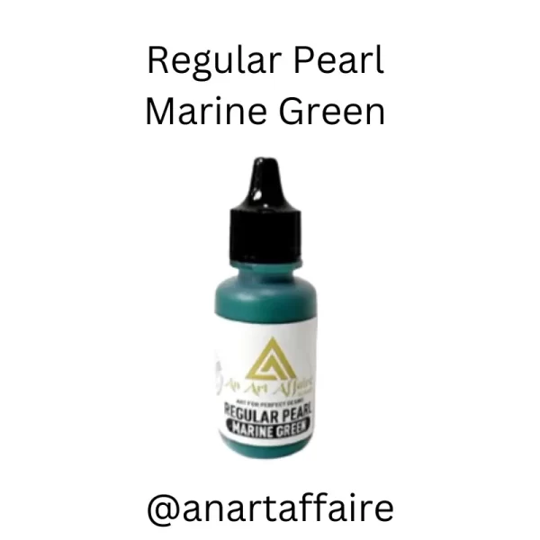 Regular Pearl Marine Green Alcohol Ink