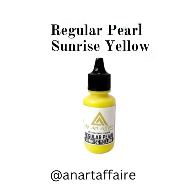 Regular Pearl Sunrise Yellow Alcohol Ink