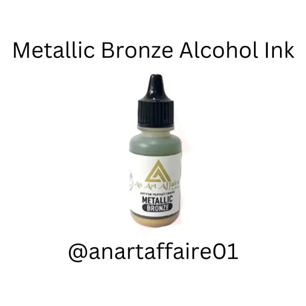 Metallic Bronze Alcohol Ink