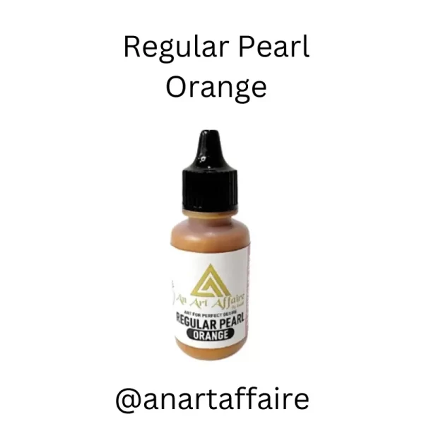 Regular Pearl Orange Alcohol Ink