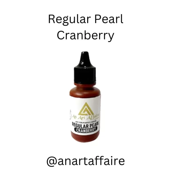 Regular Pearl Cranberry Alcohol Ink