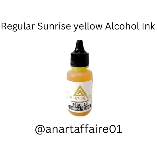 Regular Sunrise Yellow Alcohol Ink