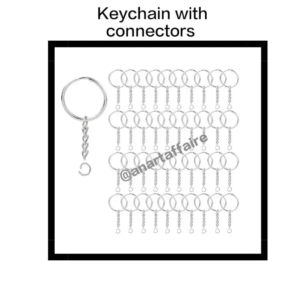 Keychain connector set of 20