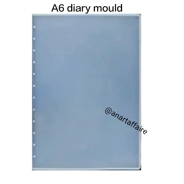 A6 diary mould