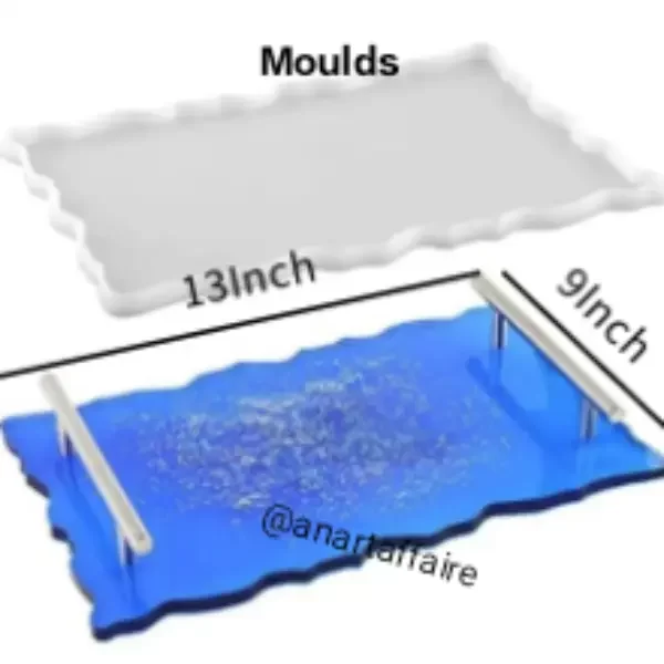 9 by 13 inches tray mould