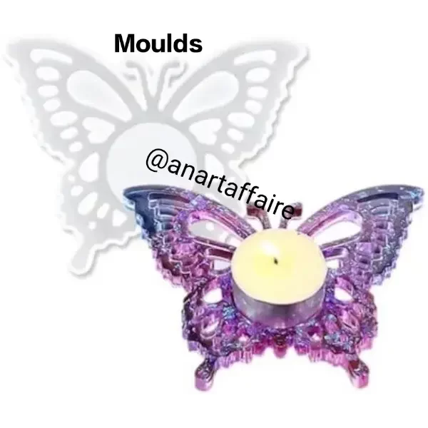 butterfly tealight candle holder mould