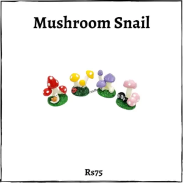 Mushroom snail Miniature