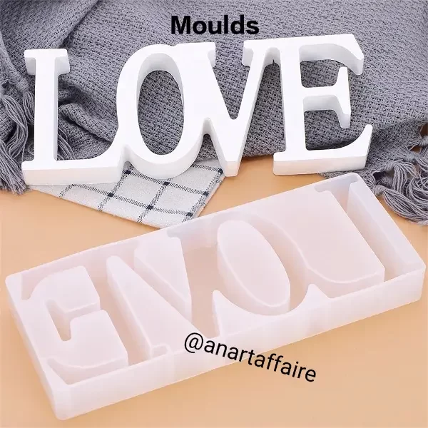 love stencil mould