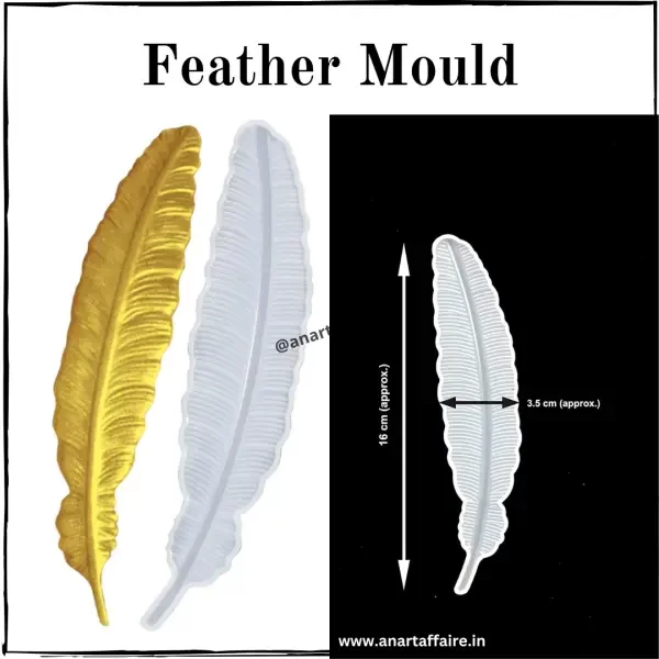 Feather Bookmark mould