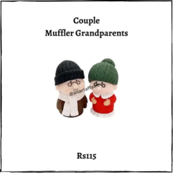 muffler grand parents miniature