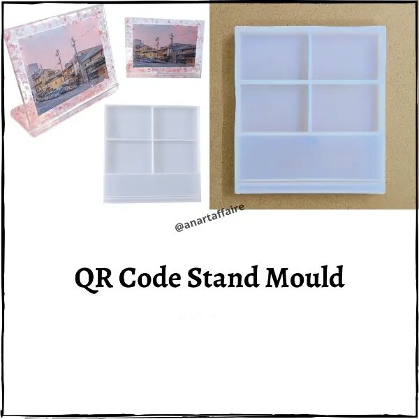 QR-code stand mould