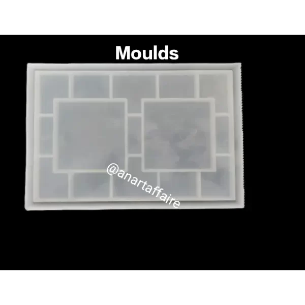 3 in 1 tray mould with 2 coaster