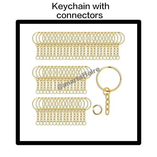 Keychain connector set of 20