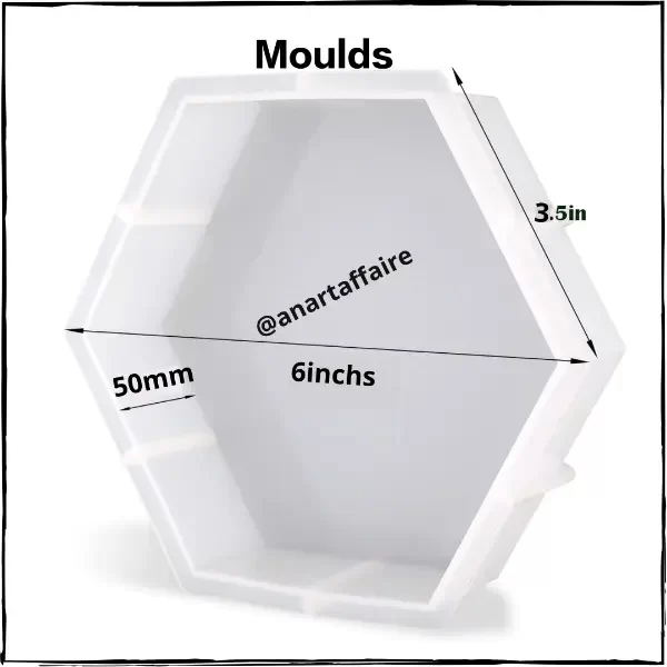 Hexa deepcast 6 inch mould