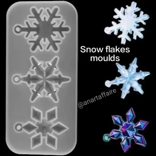 Snow flakes mould