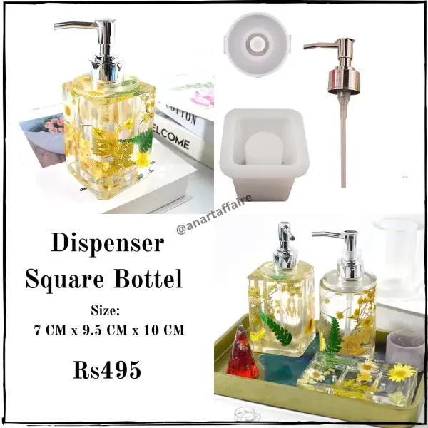 Dispenser square bottle mould