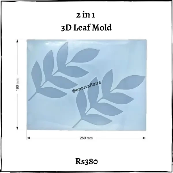 2 in 1 (3d) leaf mould