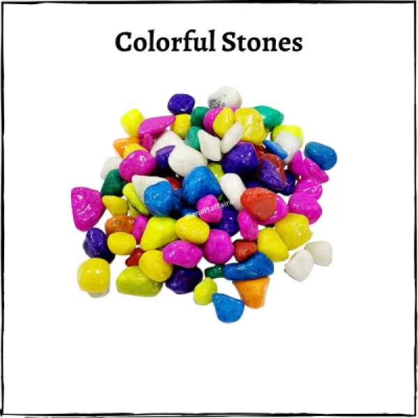 Colored stones