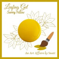 Sunny yellow leafing gel