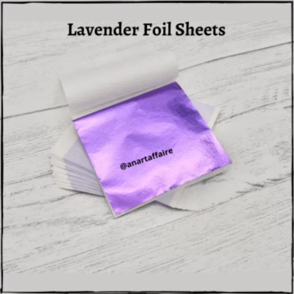 foil sheets Lavender