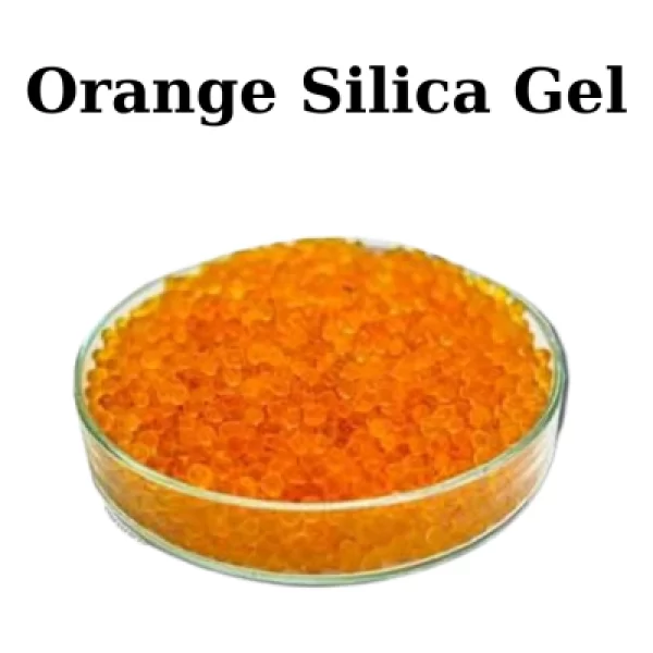 Orange silica gel