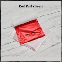 foil sheets red